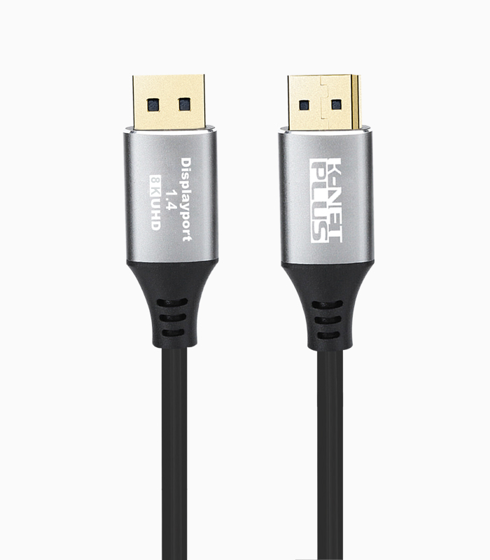 کابل DISPLAYPORT 8K کی نت پلاس مدل KP-CDP1418 طول 1.8متر