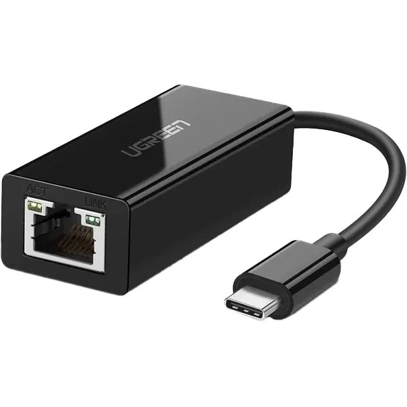 تبدیل TYPE C TO LAN 10-100-1000  UGREEN