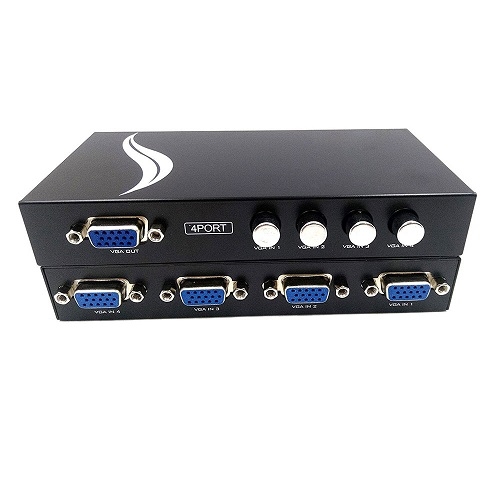 دیتا سوئیچ 4 پورت VGA برند وی نت VNET