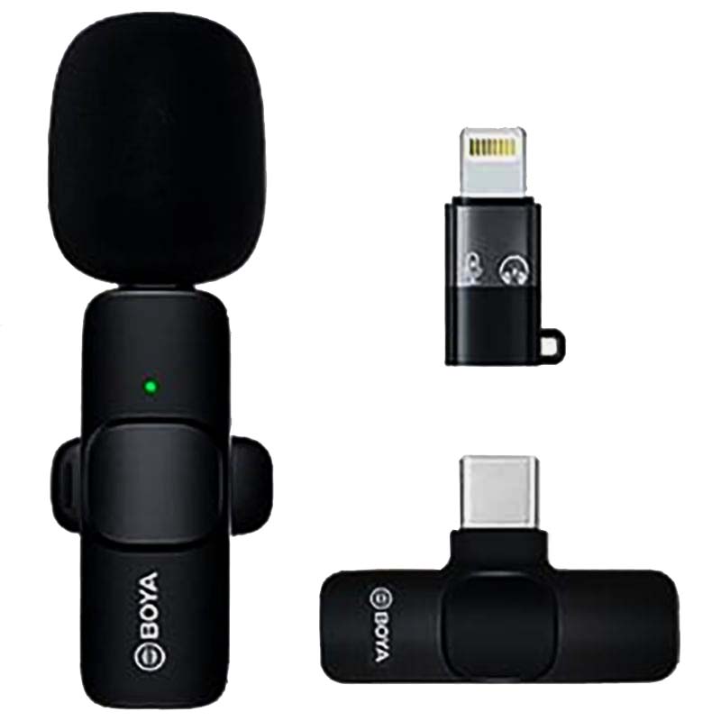 میکروفون یقهای بویا بیسیم BOYA مدل BY-MW3 (هایکپی)