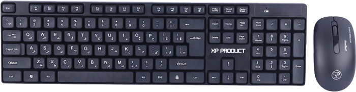کیبورد و ماوس بی سیم ایکس پی XP-W5700N
