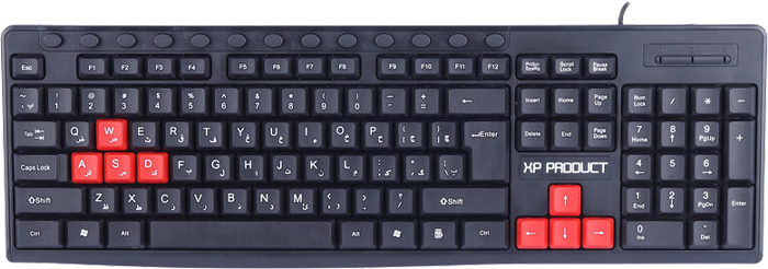 کیبورد باسیم ایکس پی مدل XP-8400N