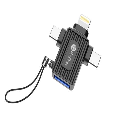 مبدل چند کاره USB TO TYPE C - LIGHTNING - MICRO پرووان مدل Proone PCO10