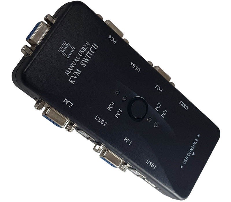 سوئیچ   KVM چهار پورت VGA
