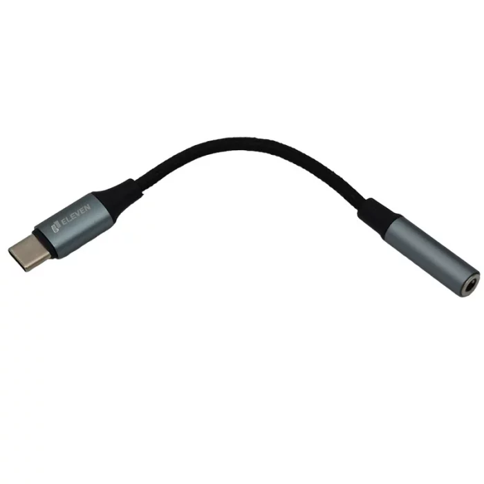 تبدیل پورت TYPE C به AUX ایلون مدل ELEVEN CV401