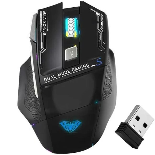 موس گیمینگ آئولا مدل AULA SC550 (بی‌سیم و باسیم)
