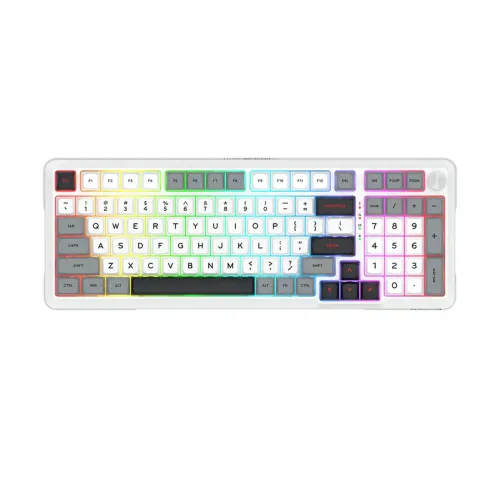 کیبورد گیمینگ ردراگون با سیم و بی سیم مدل  BRAGI K688 WGL RGB PRO