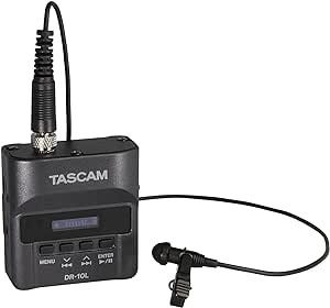 میکروفون یقه ای ضبط کننده صدا TASCAM DR-10L(تماس)