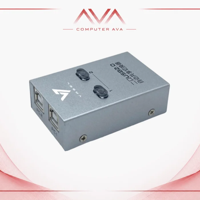 دیتا سوییچ ۲ پورت USB اتومات واصل مدل VSL-2UA-T