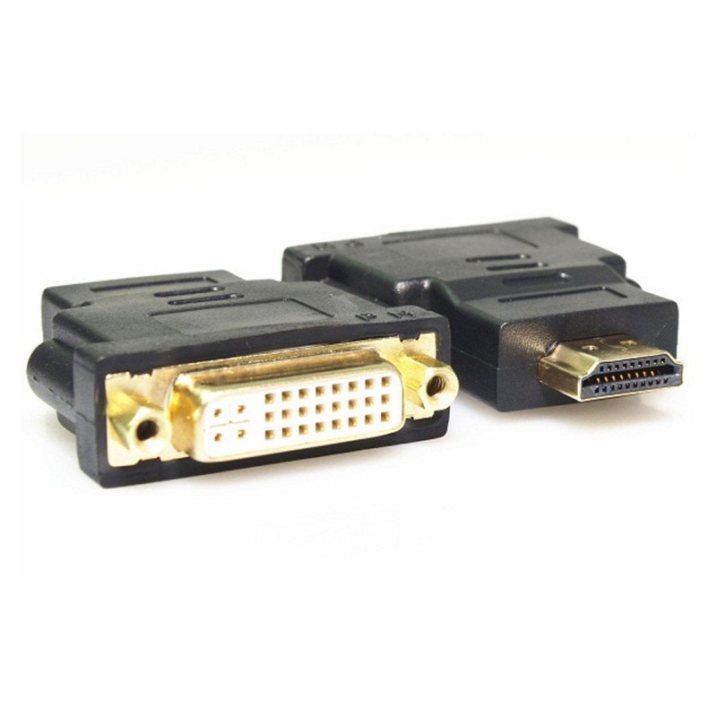 تبدیل پورت DVI ماده به HDMI نری