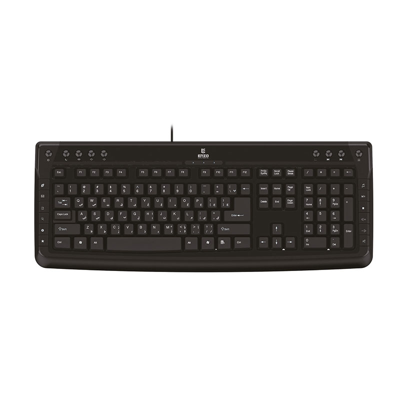 کیبورد با سیم انزو ENZO K720