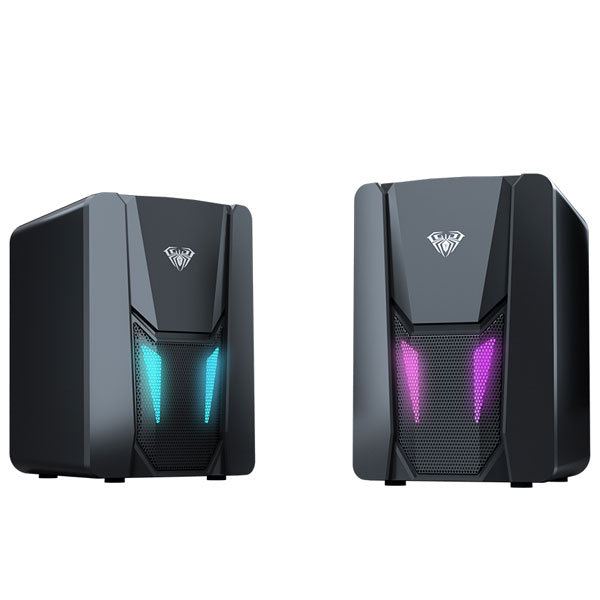 اسپیکر دسکتاپ آئولا مدل WIND N-108 با نورپردازی RGB