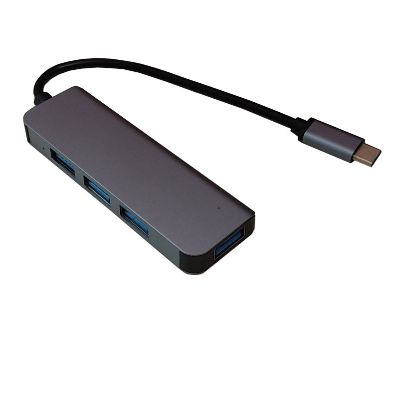 هاب تایپ سی  4 پورت پی نت مدل T-3606 TYPE C TO USB3