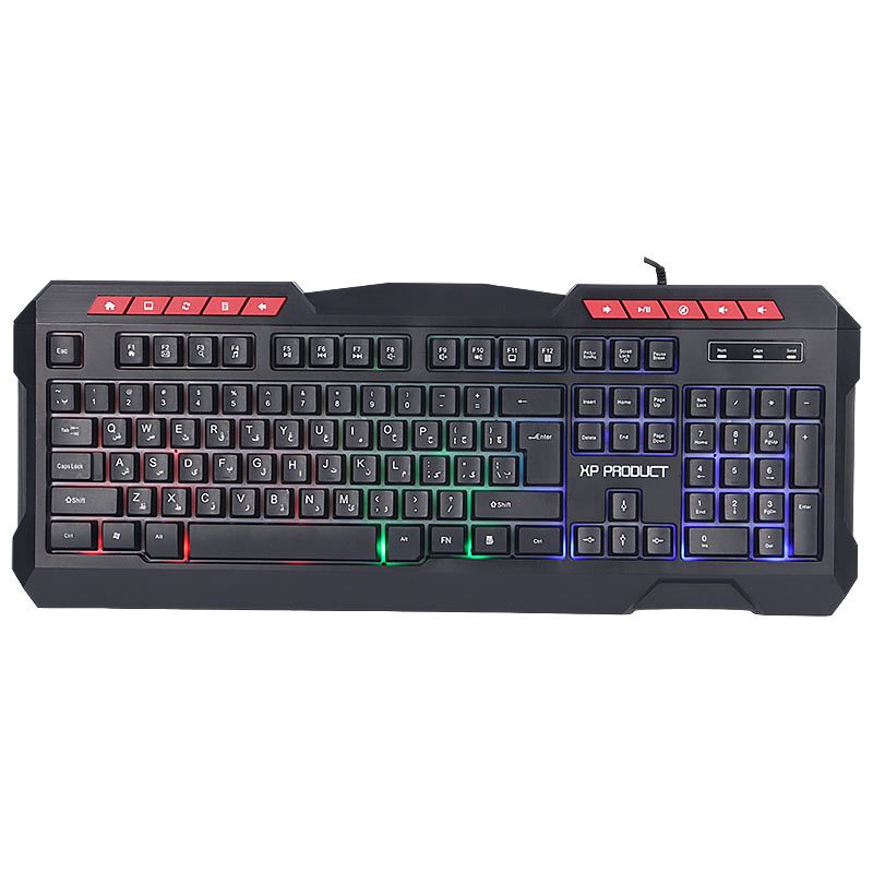 کيبورد مخصوص بازی ایکس پی-پروداکت مدل XP-10700K-9700