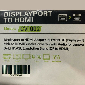 مبدل Display Port به HDMI ایلون مدل CV1002