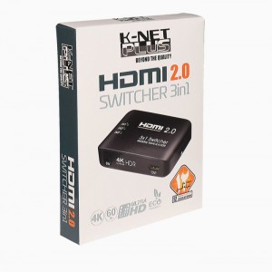 سوئیچ ۳ پورت HDMI کی نت پلاس KP-SWHD2003