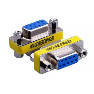 برل تبدیل دو سر مادگی سریال  9 پین RS232 (چنجر)