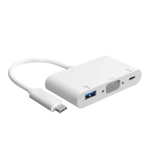 تبدیل Type-C به USB3/VGA/Type-C