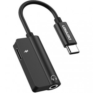 تبدیل لایتنینگ اپل به AUX +شارژر DENEMEN