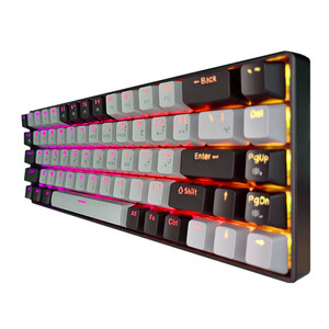 خرید کیبورد گیمینگ Aula F3268 با نورپردازی RGB و سوئیچ آبی