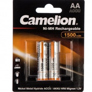 باتری قلمی قابل شارژ کملیون مدل 1500 بسته 2 عددی