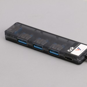 هاب چهار پورت VASEL USB3.1 + CHARGE PORT