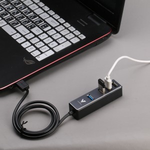 هاب چهار پورت واصل VASEL 80CM USB3.1