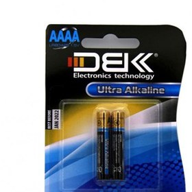 باتری 1.5 ولت آلکالاین سایز AAAA کارت دوتایی مارک DBK