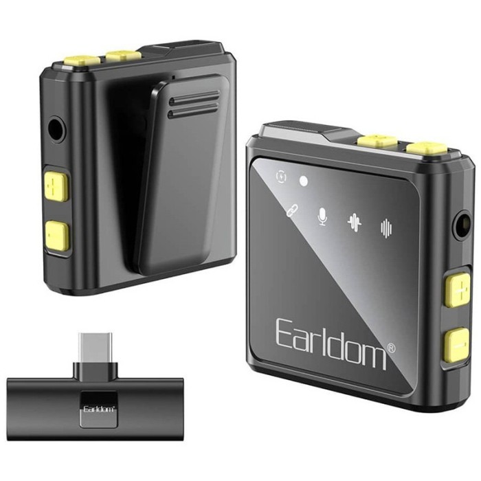 میکروفون یقه ای بی سیم ارلدام مدل Earldom ET-MC10C