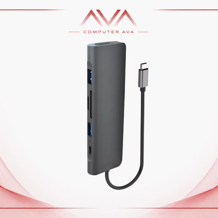 هاب 6 پورت Type C کی نت K-S6
