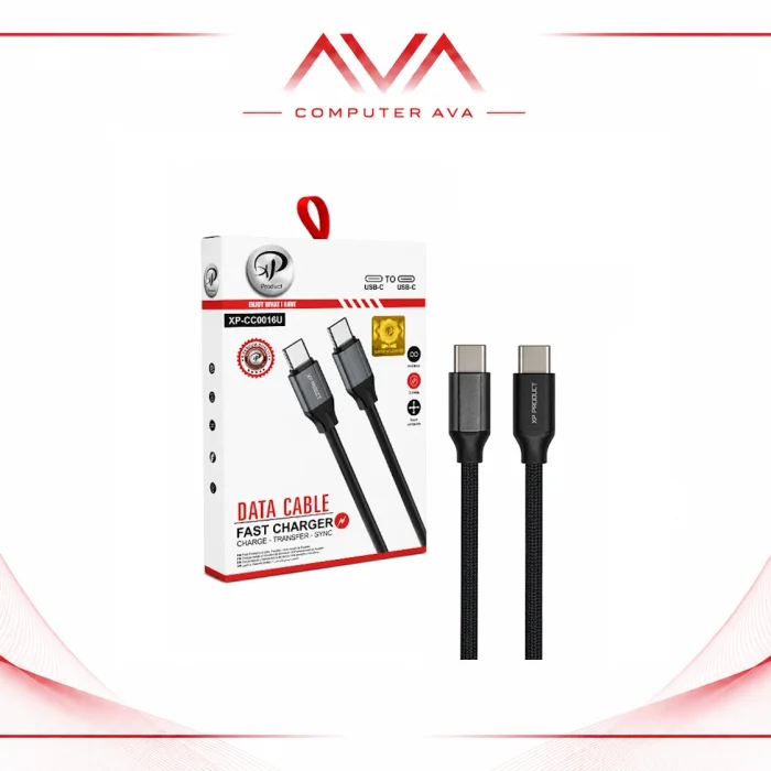 کابل دیتا و شارژ XP دو سر Type-C مدل XP-0016