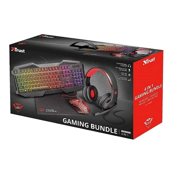 باندل گیمینگ تراست مدل GXT 788 RW 4 in 1