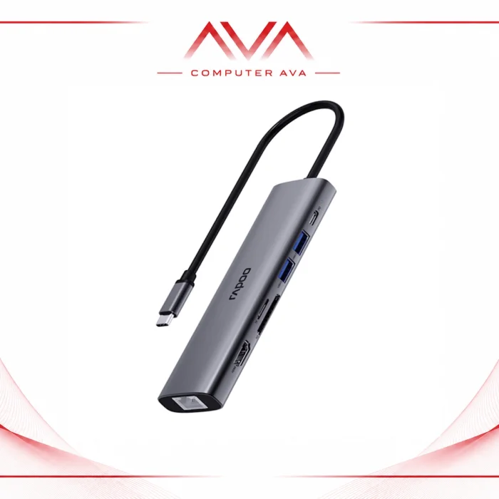 هاب 7 پورت USB-C رپو Rapoo XD71