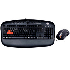 کیبورد و ماوس مخصوص بازی ای فورتک مدل KX2810