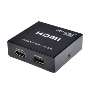 اسپلیتر HDMI وی نت 2 پورت ورژن  1.4 4K