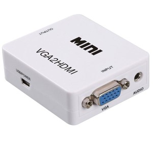 تبدیل VGA به HDMI وی نت MINI  با خروجی صدا