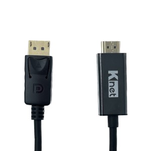 کابل DP به HDMI کی نت ورژن 1.2 مدل طول 1.5 متر