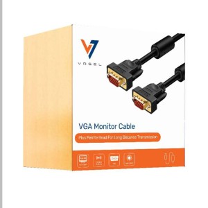 کابل VGA برند VASEL تمام مس طول 1.5 متر