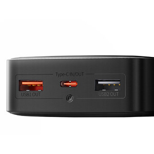 پاوربانک بیسوس مدل Bipow Digital Display 25W PPBD020301 ظرفیت 20000 میلی آمپر ساعت
