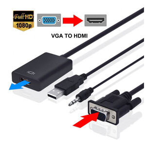 مبدل VGA به HDMI مدل وی نت