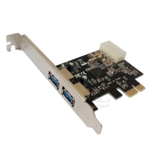 کارت 2 پورت USB3 داخلی PCI EXPRESS