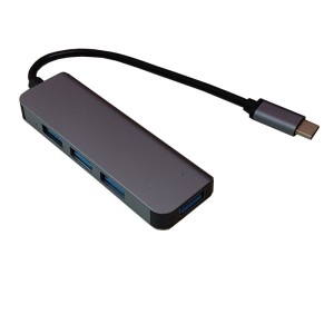 هاب تایپ سی  4 پورت پی نت مدل T-3606 TYPE C TO USB3