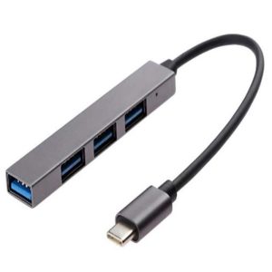 هاب تایپ سی  4 پورت پی نت مدل T-3611 TYPE C TO USB3