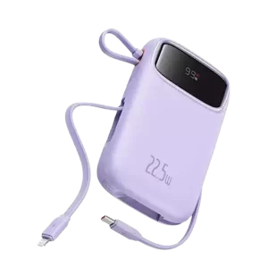 پاور بانک بیسوس مدل QPOW2 P10055002113-00 ظرفیت 20000 میلی امپر ساعت