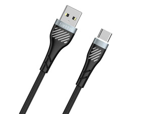 قیمت کابل شارژ سریع یو اس بی به تایپ سی 2.4 آمپر یک متری ارلدام Earldom Usb-C Cable EC-178