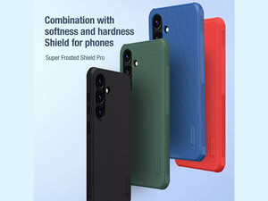 فروش قاب محافظ سامسونگ اس 24 نیلکین Super Frosted Shield Pro Matte cover case