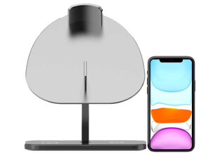 شارژر بدون سیم ایرپاد مکس ویوو WiWU M15 Hubble Stand Wireless Charger