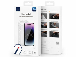 گلس آیفون 15 پرو ویوو WiWU Easy instal tempered glass IP15 pro SQ-005