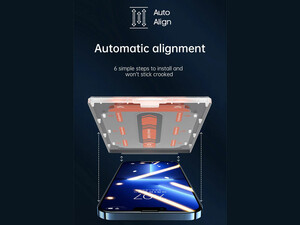 گلس آیفون 14 پرومکس ویوو WiWU Easy instal tempered glass IP14 pro Max pro SQ-005