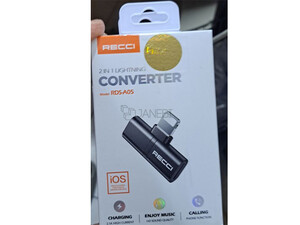 بهترین مبدل لایتنیگ 2 در 1 رسی RECCI RDS-A05 Lightning Converter